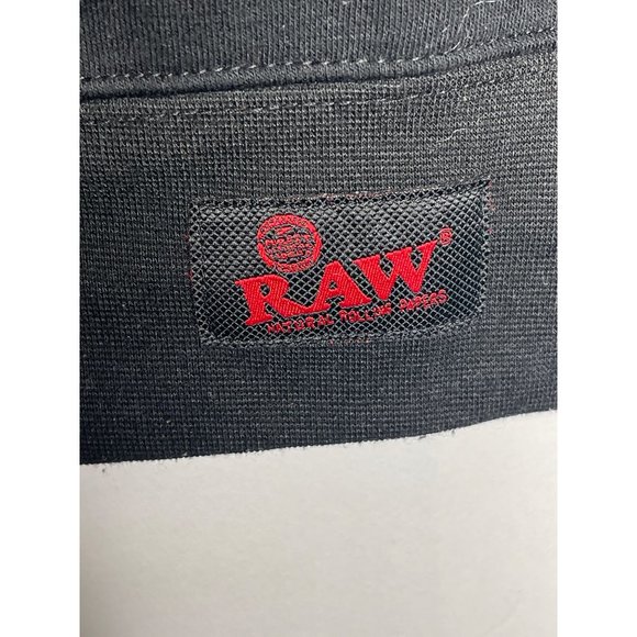 Rolling Papers Supernatural Raw Black Men's Long Sleeve Sweatshirt Size Medium - Picture 5 of 7